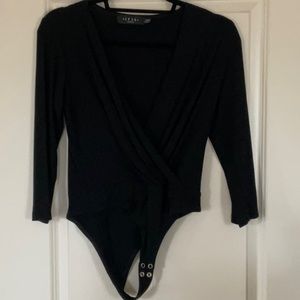 Iris black bodysuit